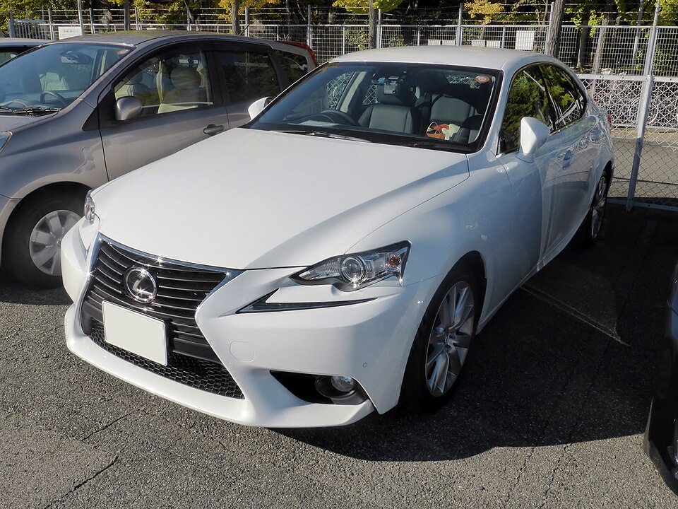 Lexus IS XE30, pre-facelift — representative generation photograph