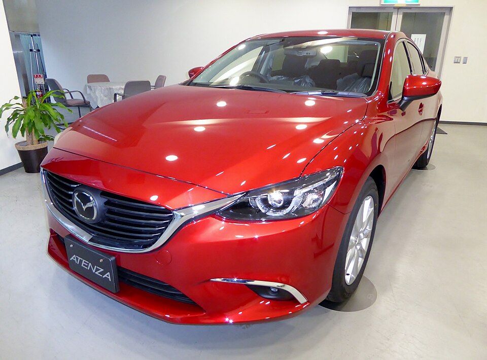 Mazda 6 GJ, 2015 facelift — representative generation photograph